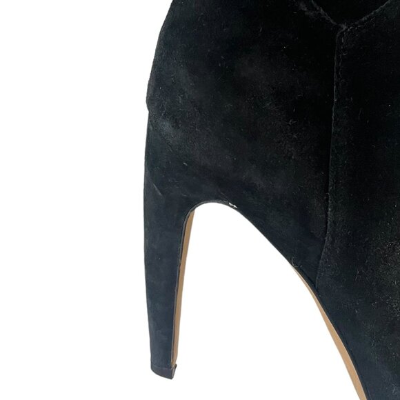 Sam Edelman Kayla Over The Knee Suede Boots Black Size 8.5 - Picture 7 of 11